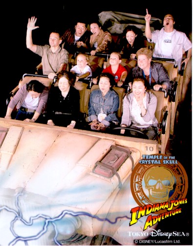 In de jeep van Indiana Jones